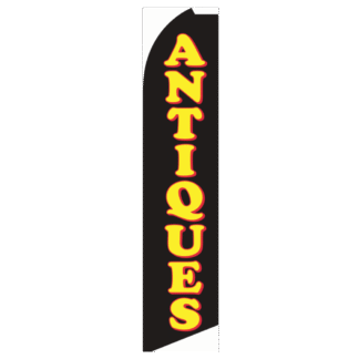 Antiques Swooper Feather Flag