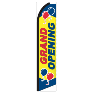 Grand Opening Swooper Feather Flag