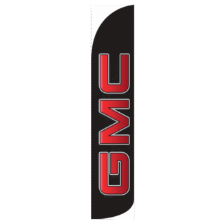 GMC Wind-Free Feather Flag