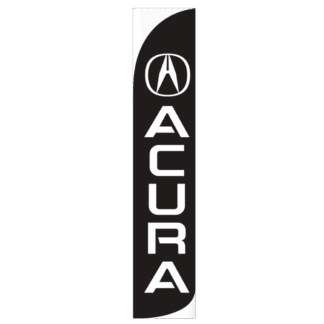 Acura Wind-Free Feather Flag