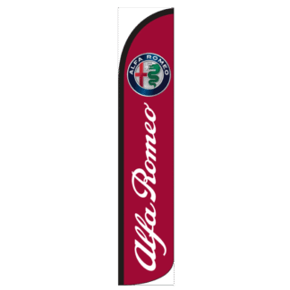 Alfa Romeo Wind-Free Feather Flag