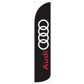 Audi Wind-Free Feather Flag