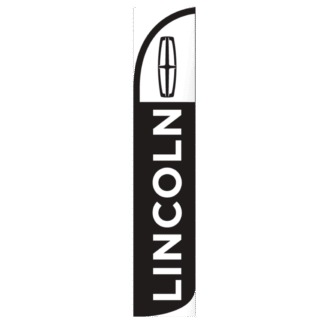 Lincoln Wind-Free Feather Flag