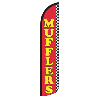 Mufflers Wind-Free Feather Flag
