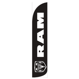 RAM Wind-Free Feather Flag
