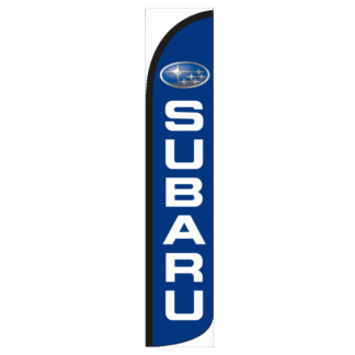 Subaru Wind-Free Feather Flag