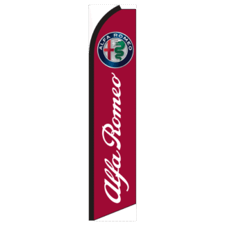 Alfa Romeo Swooper Feather Flag