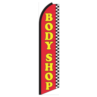 Body Shop Swooper Feather Flag