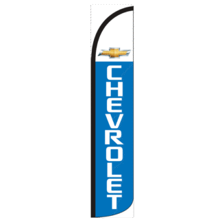 Chevrolet Wind-Free Feather Flag
