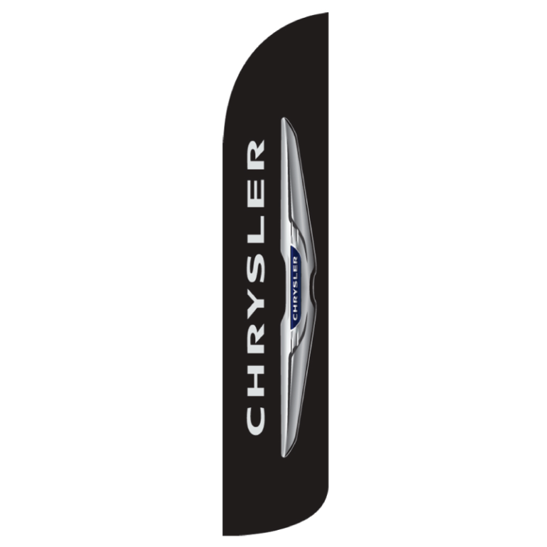Chrysler WindFree Feather Flag 3 Day Flags