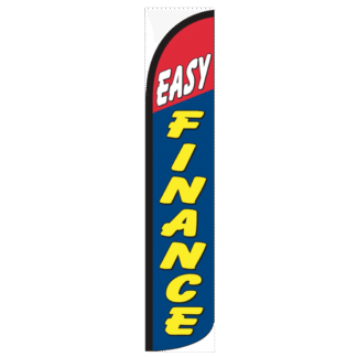 Easy Finance Wind-Free Feather Flag