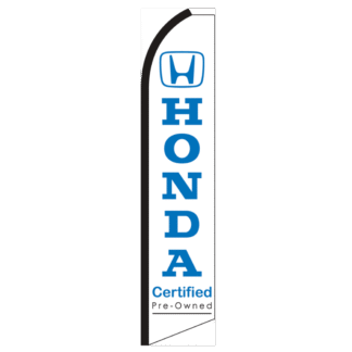 Honda Certified Swooper Feather Flag
