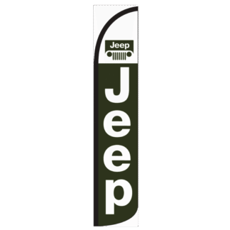 Jeep Wind-Free Feather Flag
