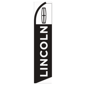 Lincoln Swooper Feather Flag