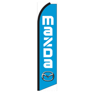 Mazda Swooper Feather Flag