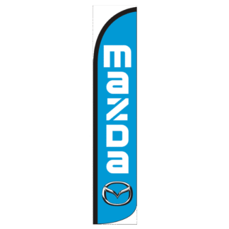 Mazda Wind-Free Feather Flag