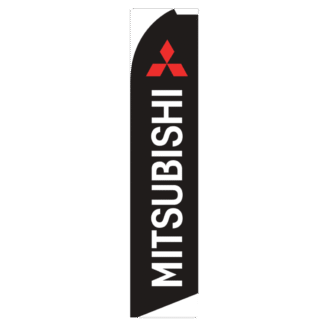 Mitsubishi Swooper Feather Flag