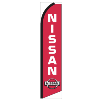 Nissan Swooper Feather Flag