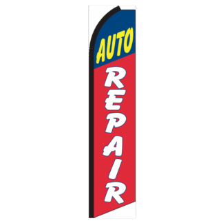 Auto Repair Swooper Feather Flag