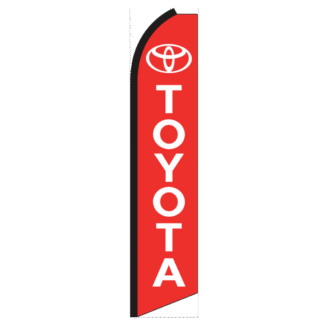 Toyota Swooper Feather Flag