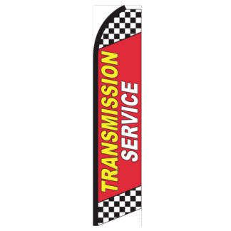 Transmission Service Swooper Feather Flag