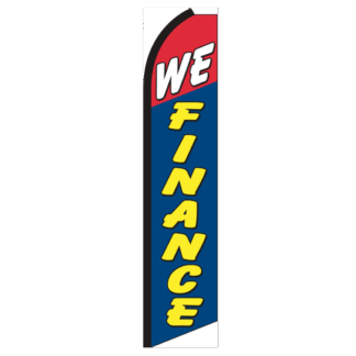 We Finance Swooper Feather Flag
