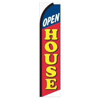 Open House Swooper Feather Flag