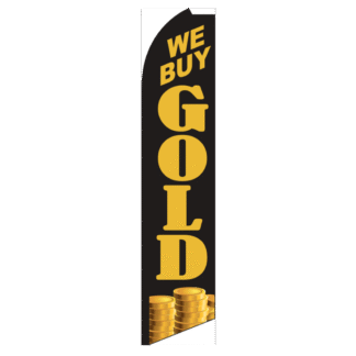 Thrift Store Swooper Feather Flag