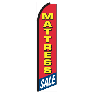 Mattress Sale Swooper Feather Flag