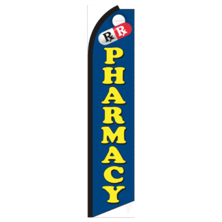 Pharmacy Swooper Feather Flag