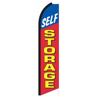 Self Storage Swooper Feather Flag