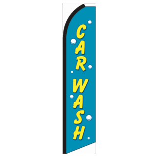 Car Wash Swooper Feather Flag
