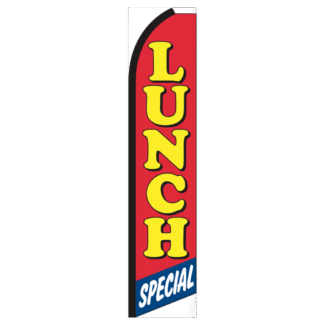 Lunch Special Swooper Feather Flag