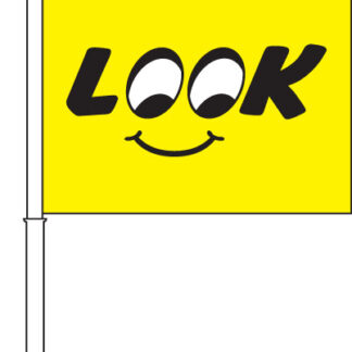Look Car Flag