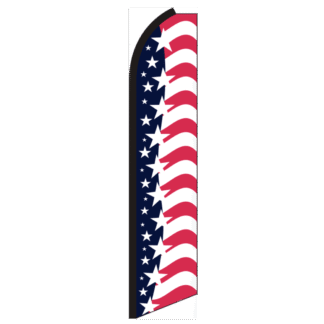 Star Spangled Banner Swooper Feather Flag