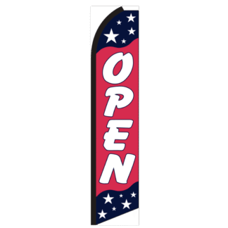 Open Americana Swooper Feather Flag