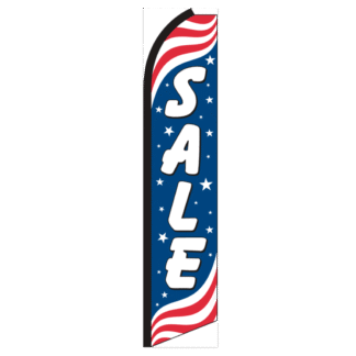 Sale Patriotic Swooper Feather Flag