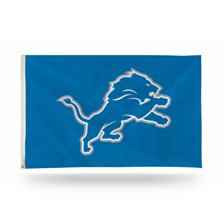 Official Licensed NFL Detroit Lions 3x5 Flag 3 Day Flags