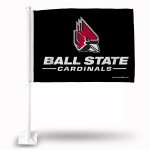 Car Flag Ball State Cardinals - FG200504