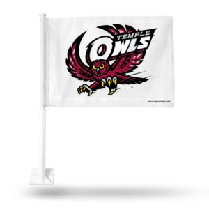 Car Flag Temple Owls - FG210901