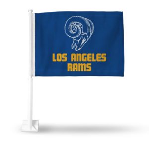 Car Flags Los Angeles Rams - FG30RETRO